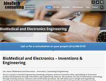 Tablet Screenshot of ideatechconsulting.com